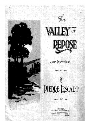 Mullen - The Valley of Repose - Score