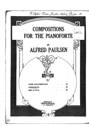 Paulsen - Capriccietto - Score