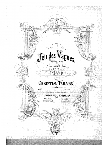 Teilman - Le Jeu de Vauges, Op. 85 - Score