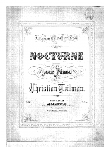 Teilman - Nocturne - Score