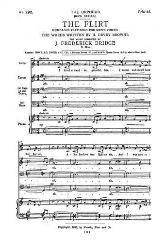 Bridge - The Flirt - Score