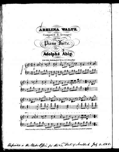Abig - Arelina Waltz - Score