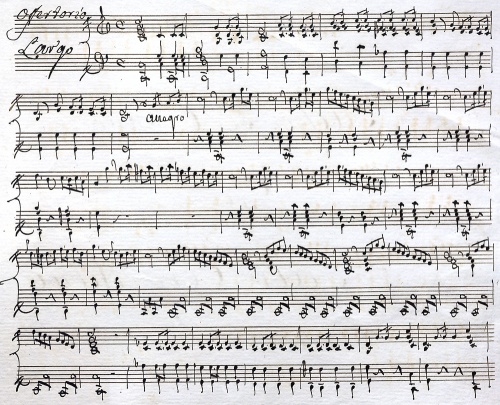 Ceracchini - Organ Mass in C major - Score