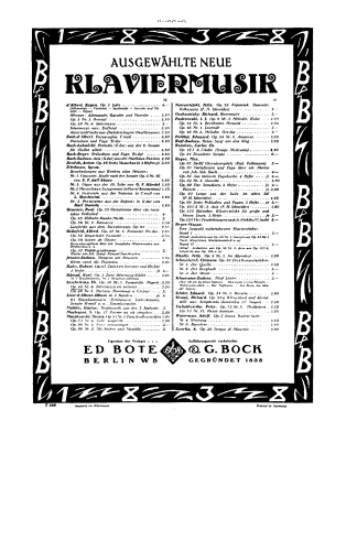 Leschetizky - Pastels - 4. Intermezzo en octaves