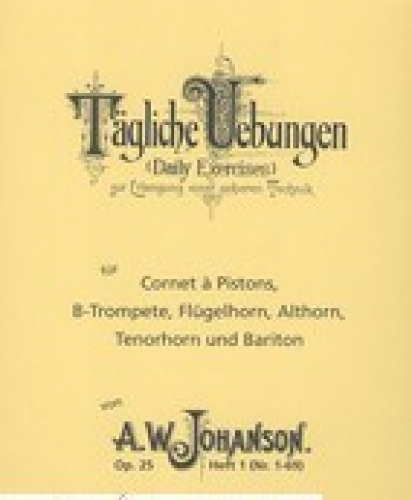 Johanson - 25 Tägliche Ãbungen - Volume 1