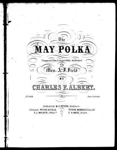 Albert - The May Polka - Score