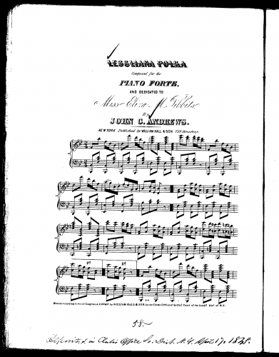 Andrews - Lessliana Polka - Score