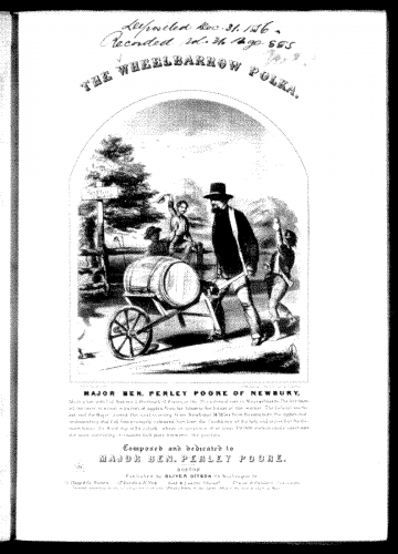 Anonymous - The Wheelbarrow Polka - Score
