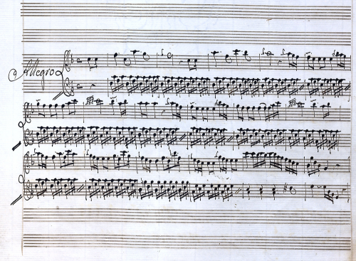 Ferretti - Harpsichord Sonata in F major - Score