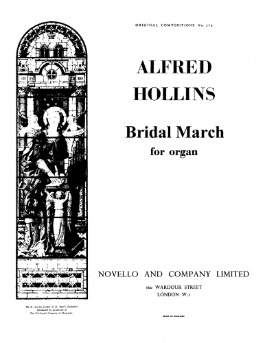 Hollins - Bridal March - Score