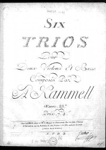 Kammel - 6 String Trios