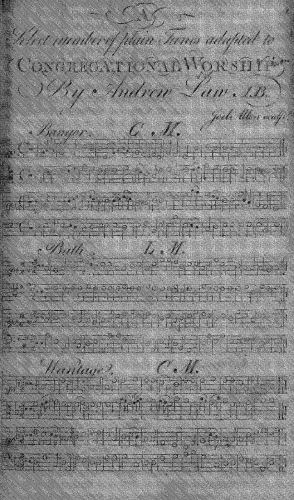 Law - A Select number of plain Tunes - Score