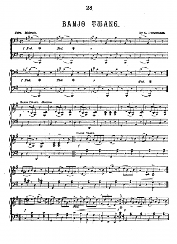 Drumheller - Banjo Twang - Score