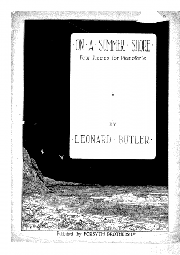 Butler - On the Summer Shore - Score
