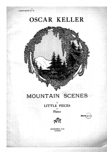 Sitt - Mountain Scenes - Score