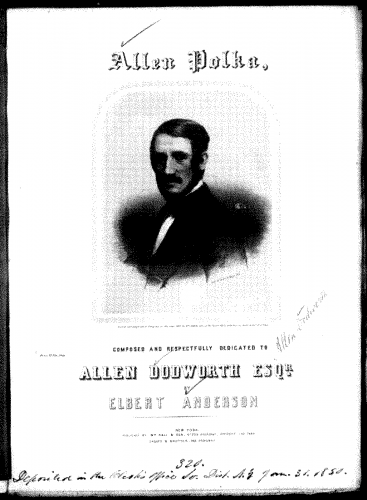 Anderson - Allen Polka - Score