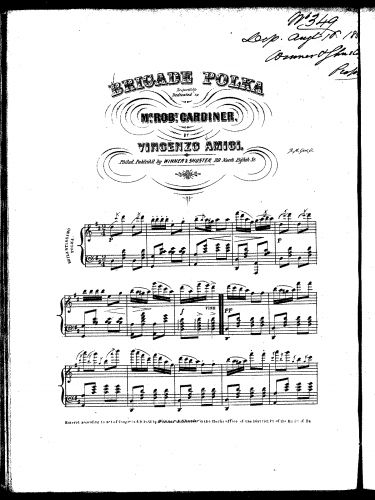Amici - Brigade Polka - Score