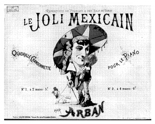 Arban - Le joli mexicain - Score