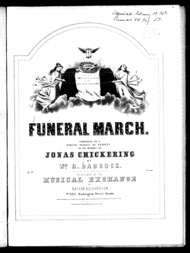 Babcock - Funeral March - Score