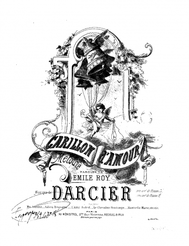 Darcier - Carillon d'amour - Score