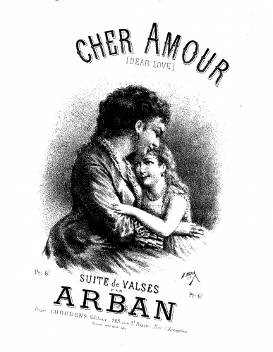 Arban - Cher amour (Dear Love) - Score