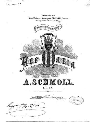 Schmoll - Ave Maria - Score