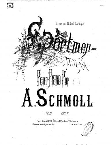 Schmoll - Sportmen-polka - Score