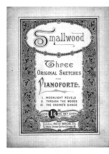 Smallwood - 3 Original Sketches - Score
