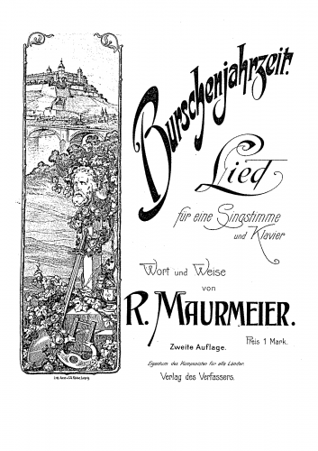 Maurmeier - Burschenjahrzeit - Score