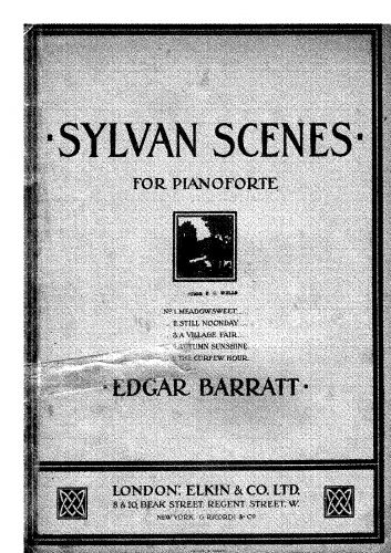 Barratt - Sylvan Scenes - Score