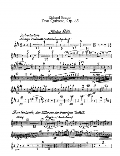 Strauss - Don Quixote, Op. 35