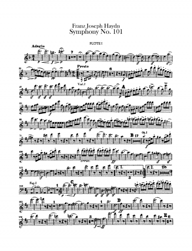 Haydn - Symphony No. 101 in D major âThe Clockâ