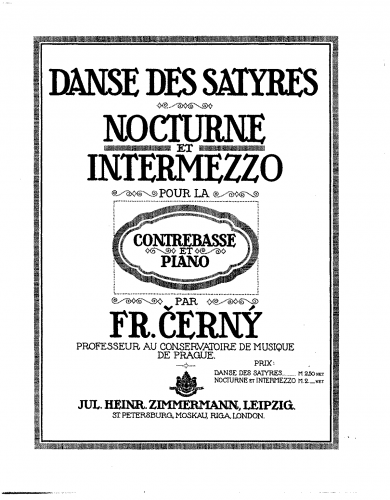 ?erný - Nocturne et Intermezzo