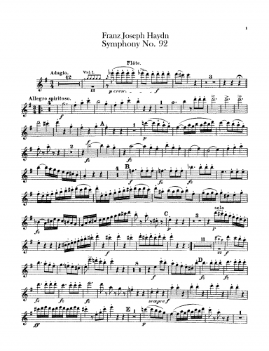 Haydn - Symphony No. 92 in G major, âOxfordâ