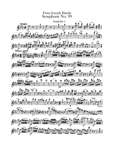 Haydn - Symphony No. 99 in E♭ major