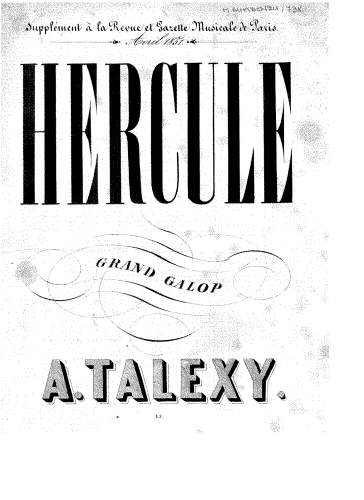 Talexy - Hercule - Score