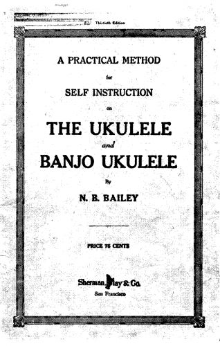 Various - A Practical Method for Self Instruction on the Ukulele and Banjo Ukulele - Complete Book