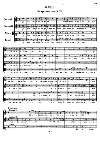 Victoria - Jesum tradidit impius - Score