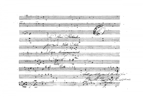 Rolla - 6 Idylles for Viola - Score