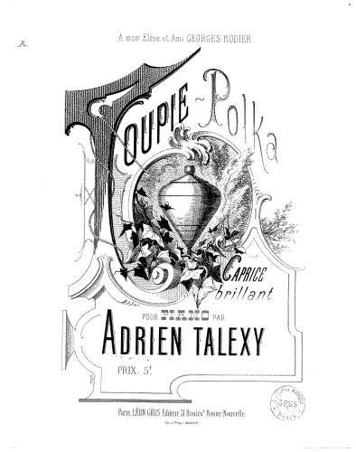Talexy - Toupie-polka - Score