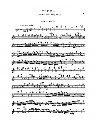 Bach - Symphony No. 3