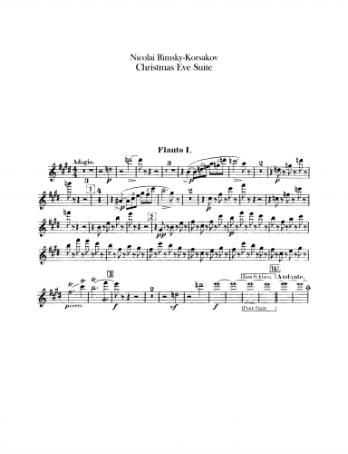 Rimsky-Korsakov - Christmas Eve Suite