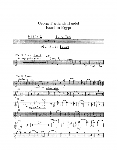 Handel - Israel in Egypt (Exodus)