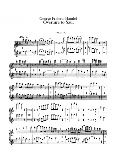 Handel - Saul - Overture
