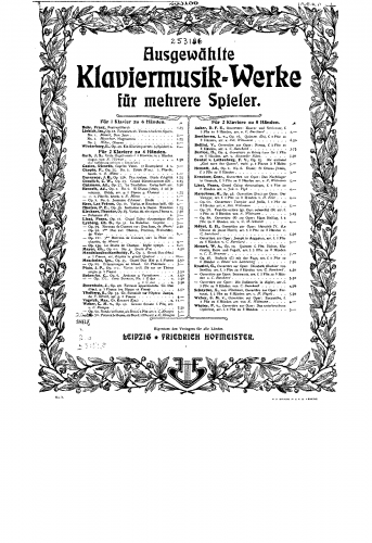Berlioz - Grande ouverture du roi Lear - For 2 Pianos 8 hands (Rihm)