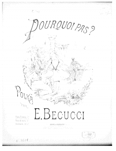 Becucci - Pourquoi pas - Score