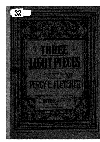 Fletcher - 3 Light Pieces - Score