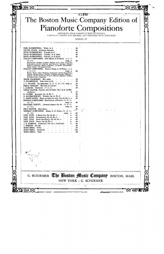 Bartók - 10 Easy Pieces - Piano Score - 10. Bear Dance