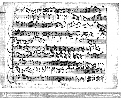 Geminiani - Duo in F major - Score