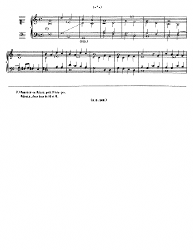 Sweelinck - Untitled Organ work in G mixolydian - Score